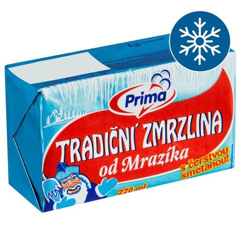 Prima Tradiční zmrzlina od Mrazíka | 220 ml