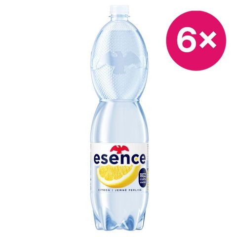 Mattoni Minerální voda esence citronu perlivá | 6 x 1.5 l