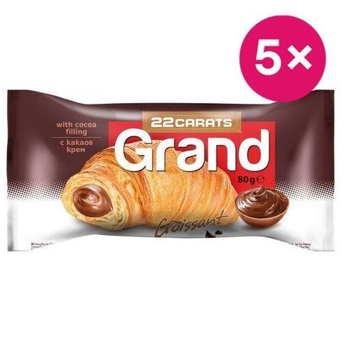 Chocolate croissant | 5 x 80 g