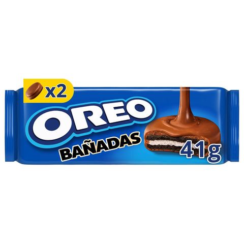 Oreo Bañadas Biscuits Coated in Milk Chocolate | 41 g