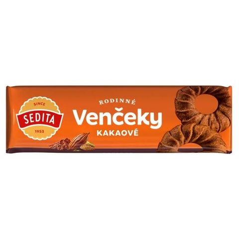 Sedita Family Věnečky Cocoa Delicate Biscuits | 120 g