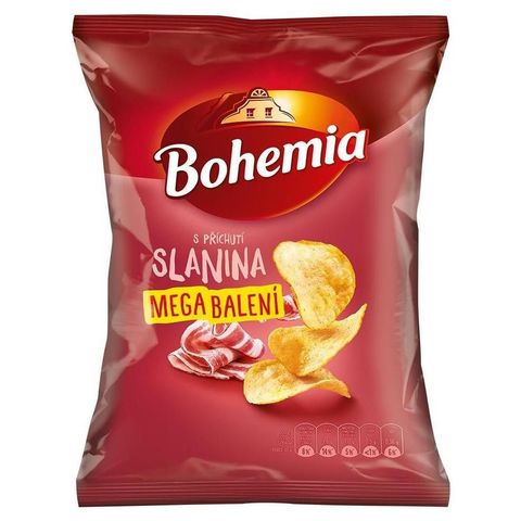 Bohemia Chips s příchutí slaniny | 200 g