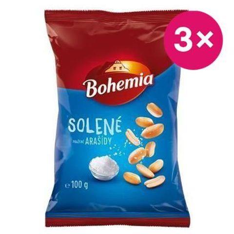Bohemia arašídy | 3 x 100g