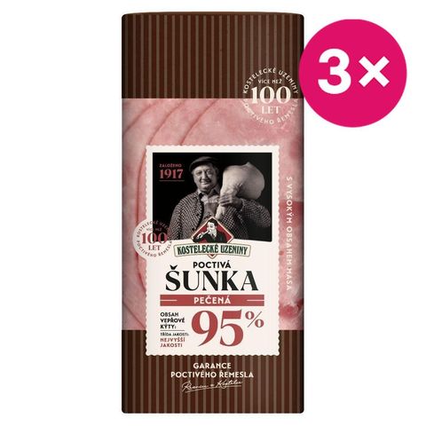 Honest baked ham | 3 x 100 g