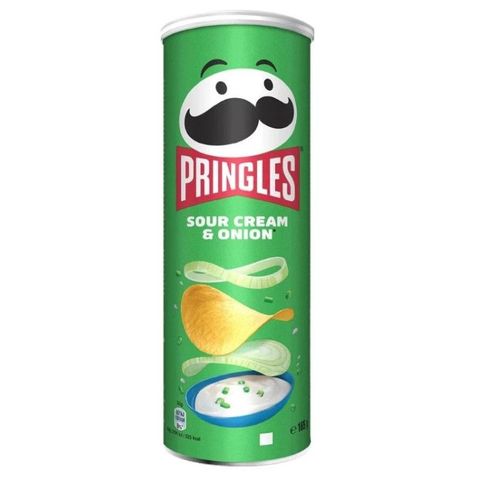 Pringles Kysaná smetana a cibule chipsy | 165 g