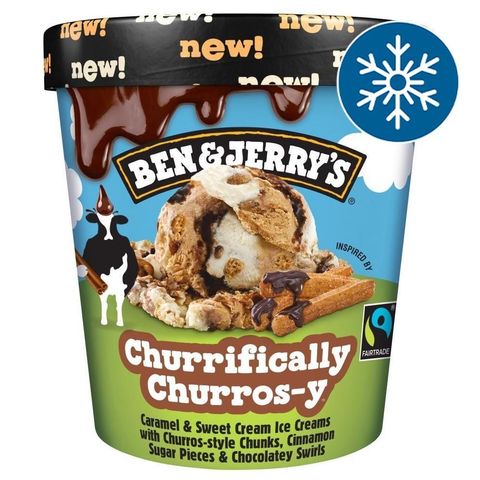 Ben & Jerry's Churrifically Churros-y Ice Cream | 465 ml
