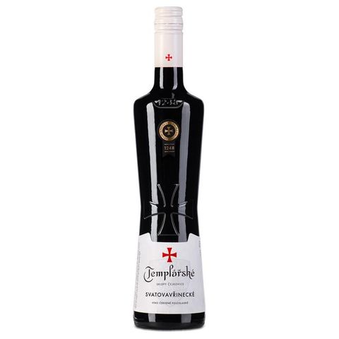 Templářské Sklepy Svatovavřinecké Red Wine Semi-Sweet | 750 ml