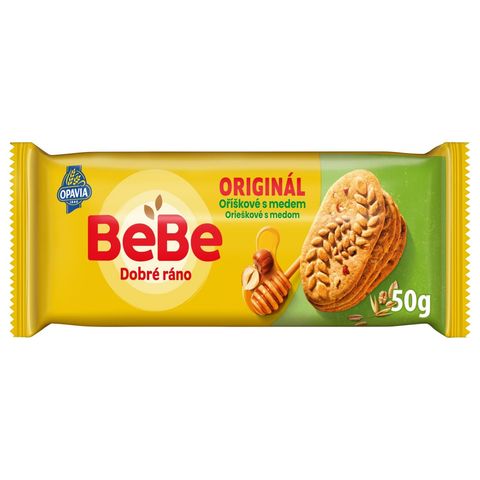 Opavia BeBe Good Morning Original Nut Biscuits with Honey | 50 g