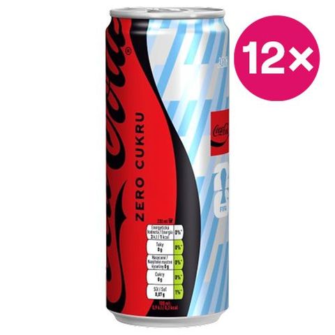 Coca-Cola Zero can | 12 x 330 ml