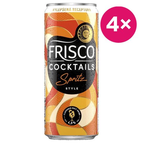Frisco Cocktails Spritz plech | 4 x 330 ml