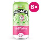 Strongbow Kiwi & Dragon Fruit cider | 6 x 440 ml