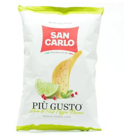 San Carlo Chips lime & pink pepper | 50 g