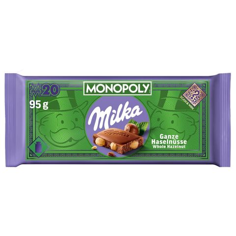 Milka Chocolate Whole Hazelnut | 95 g
