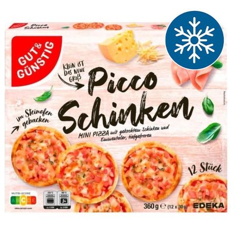 G&G Pizza mini ham | 12 x 30 g
