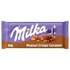 Milka Peanut Crispy Caramel Milk Chocolate | 90 g