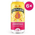 Strongbow Pineapple & Pomegranate cider | 6 x 440 ml