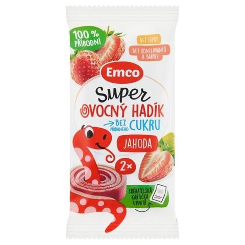 Emco Strawberry Super Fruit Snake | 20 g