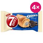 7 Days Croissant Oreo & Vanilla Flavor | 4 x 60 g