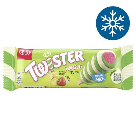 Twister Pineapple zmrzlina ovocná jahodovo-citronová | 80 ml