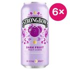 Strongbow Dark Cider dark fruit | 6 x 0.44 l