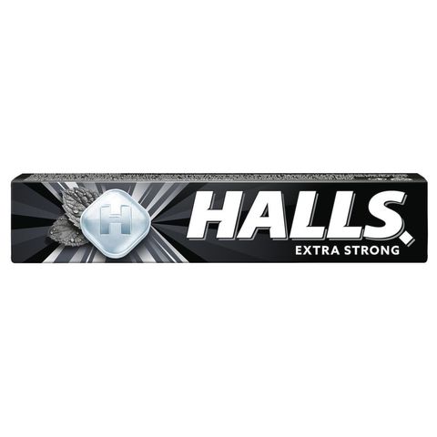 Halls Extra Strong Menthol and Eucalyptus Lozenges | 33.5 g