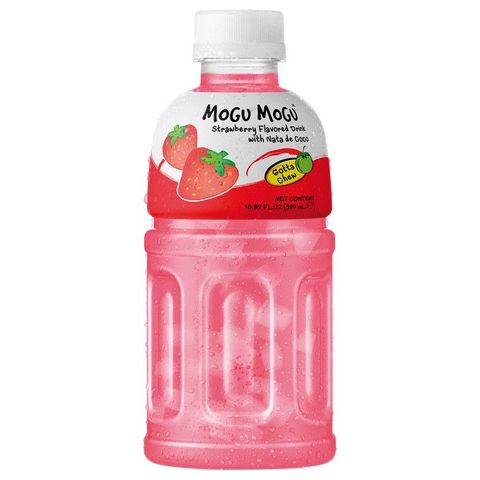 Mogu Mogu Strawberry Fruit Drink | 320 ml