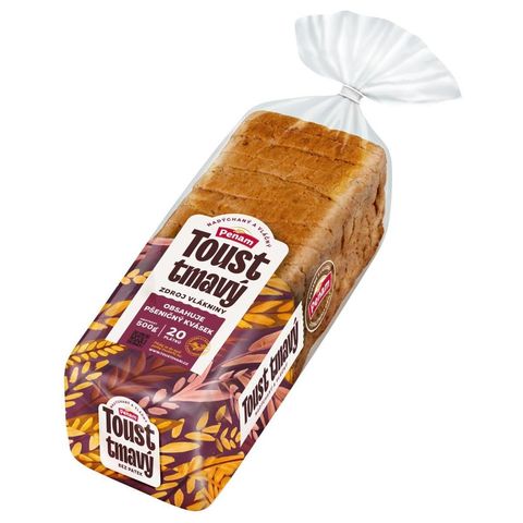 Penam Tmavý toustový chléb | 500 g
