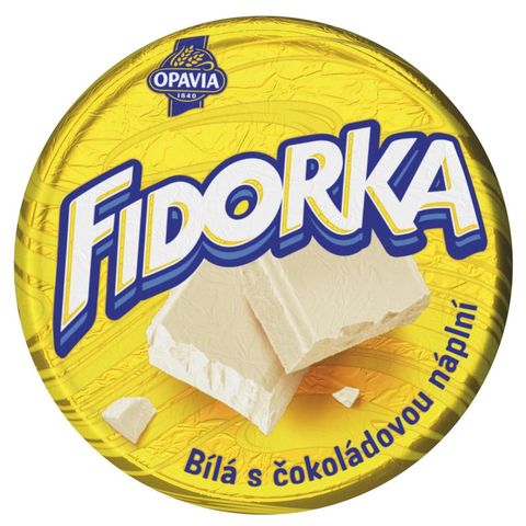 Opavia Fidorka White Chocolate Wafer | 30 g