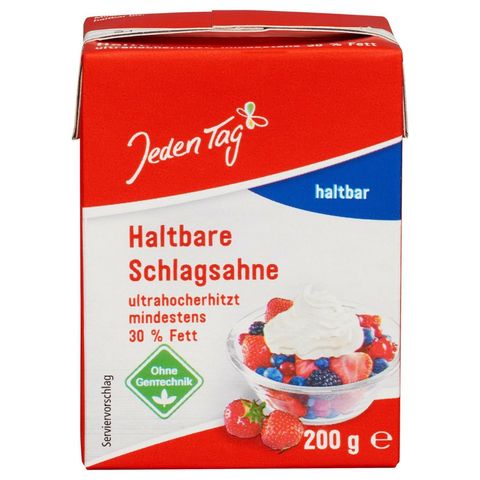 Jeden Tag Trvanlivá šlehačka 30% | 200 g