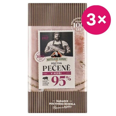 Honest roast in pepper | 3 x 100 g