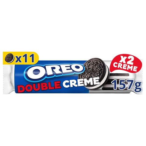 Oreo Double Creme Cocoa Biscuits with Vanilla Flavour Filling | 157 g