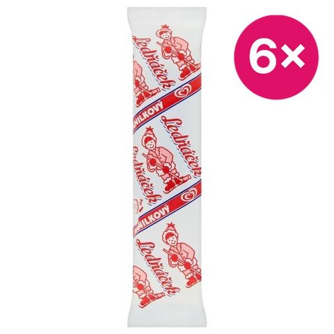 Algida Kingfisher vanilla popsicle | 6 x 45 ml
