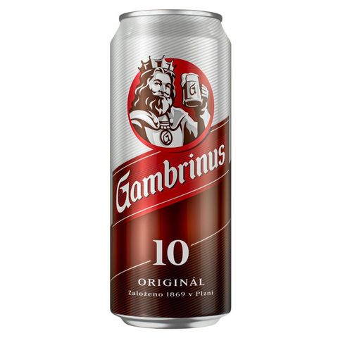 Gambrinus Originál 10 světlé výčepní pivo | 500 ml