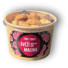 Zrno Zrnko Svěží máslové sůši malina | 143 g