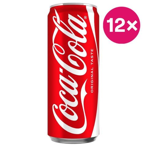 Coca-Cola plech | 12 x 330 ml