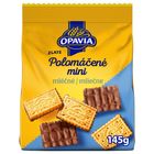 Opavia Golden Half-Dipped Milk Mini Biscuits | 145 g