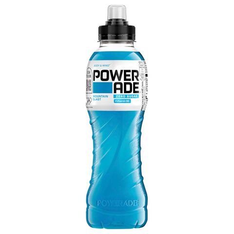 Powerade Zero Mountain Blast sportovní nápoj | 500 ml