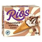 Rios Zmrzlina s příchutí bourbon vanilky a čokoládovou příchutí | 6 x 120 ml