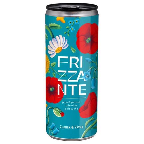 Víno Zlomek & Vávra Frizzante polosuché | 250 ml