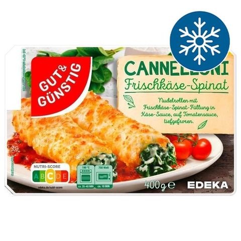 G&G Cannelloni pasta filled with ricotta and spinach | 400 g