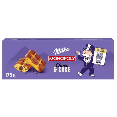 Milka Cake & Choc jemné pečivo s čokoládovou náplní | 175 g
