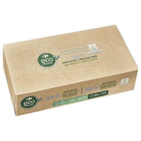 C Eco Planet Kapesníčky papírové 3-vrstvé | 100 ks