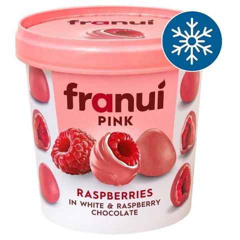 Franuí Maliny v bílé a malinové čokoládě | 150 g