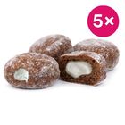 La Lorraine Mini koblížek tmavý s krémovou náplní | 5 x 25 g