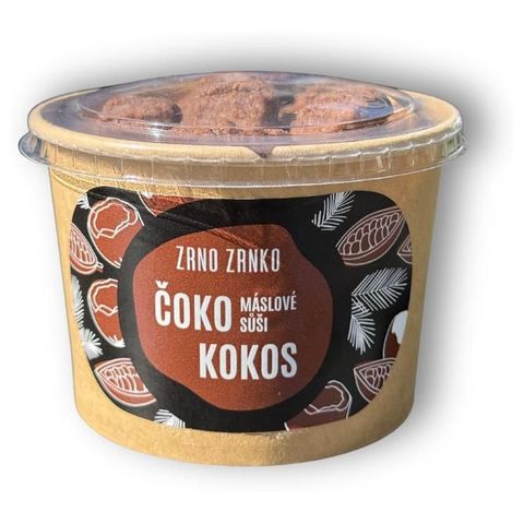 Zrno Zrnko Fresh buttery chocolate coconut cakes | 143 g
