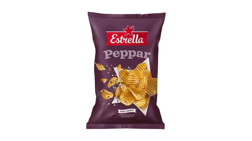 Estrella Chips Peppar 275g