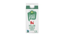 Arla Ko ® Laktosfri mellanmjölkdryck 1,5% 1,5 l