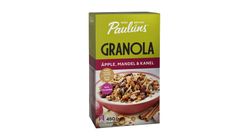 Paulúns Granola Äpple Mandel Kanel 450g