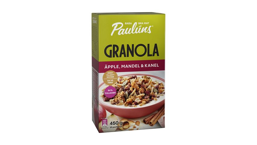 Paulún's Apple Almond Cinnamon Granola 450g