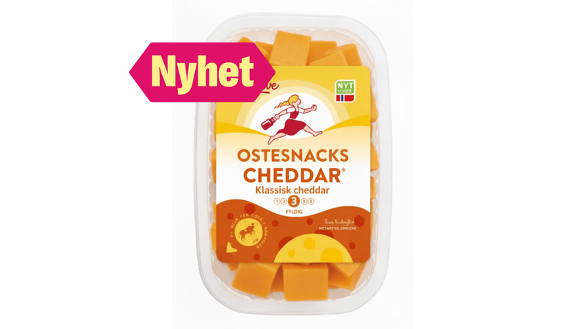 Synnøve Cheddar Ternet | 80g